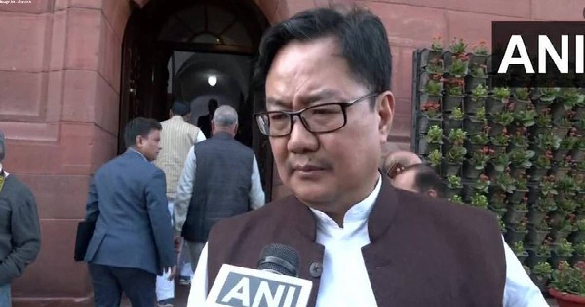 BJP respects all institutions of the country: Kiren Rijiju on Congress' adjournment motion notice